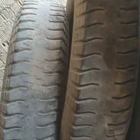 ۳۰ عدد لاستیک ۱۲/۲۴ نخی و سیمی در حد ۳۰یا۴۰ درصد