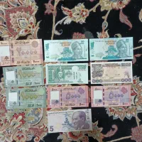 17 عدد اسکناس خارجی|کلکسیون سکه، تمبر، اسکناس|پرند, فاز ۵|دیوار