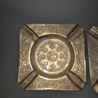 قلم زنی برنجی|کلکسیون اشیاء عتیقه|خمینی‌شهر, |دیوار