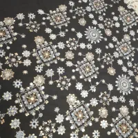 پارچه سوزن دوزی