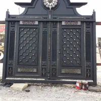 درب آهنی حیاط باغ|مصالح و تجهیزات ساختمان|کرمانشاه, |دیوار