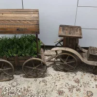 کالسکه تزئینی با گل|صنایع دستی و سایر لوازم تزئینی|شریف‌آباد, |دیوار