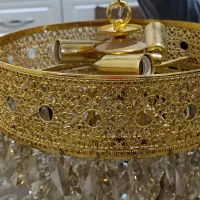 لوستر نونو رنگ ثابت بسیار شیک و خوشگل|لوستر و چراغ آویز|تهران, گلچین|دیوار