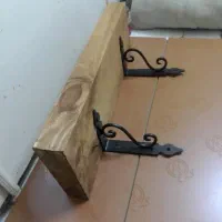 پایه گونیا فرفورژه پایه شلف پایه فلزی|کتابخانه، شلف، قفسههای دیواری|تهران, نعمتآباد|دیوار