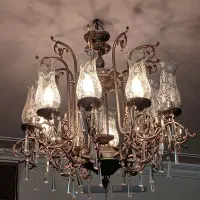 فروش لوستر برنزی