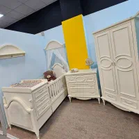 کمد بچه الماس  جنس تماما چوب و ام دی اف