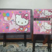 میز و صندلی تحریر باکس دار بزرگ