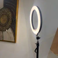 دو عدد رینگ لایت سایز ۵ با پایه فلزی