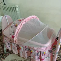 گهواره با پشه بند|تخت و صندلی بچه|پاکدشت, شهرک امام رضا|دیوار