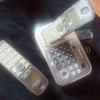 دو مدل گوشی بیسیم پاناسونیک|تلفن رومیزی|گرگان, |دیوار