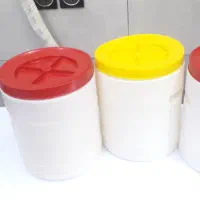 باسلام خدمت شما جای سطل هفت کیلویی جای برنج قند|ظروف نگهدارنده، پلاستیکی، یک‌بارمصرف|ساری, |دیوار