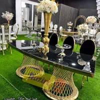 صندلی چنل و میز های کوئین مستطیلی،نیم حلال|میز و صندلی غذاخوری|کاشان, ملاصدرا|دیوار