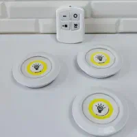 لامپ همراه ریموت دار بسته ۳ عددی