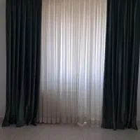 فقط کناره پرده در حد نو سالم دو جفت یدونه تک