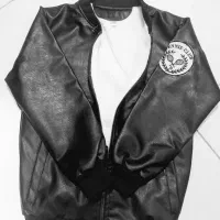 کاپشن چرم در۴سایز پسرانه ودخترانه