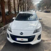 مزدا 3 تیپ 4 فول، 97 سفید، بدون رنگ