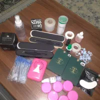 وسیله و مواد اکستیژن مژه کامل با کیف همه با هم|آرایشی، بهداشتی، درمانی|ایلام, |دیوار