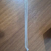 زنجیر نقره ای دخترانه بسیار شیک