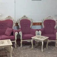 مبل ۹ نفره چوب راش تمیز