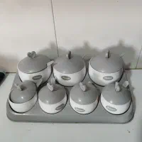 جا ادویه ونمک ۷تایی