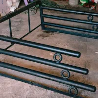 چهار حلقه لاستیک ۸۰ درصد و گارد عقب فلزی|قطعات یدکی و لوازم جانبی|زرند, |دیوار