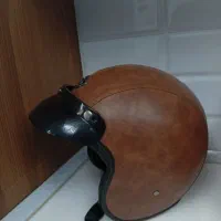 کلاه کاسکت چرمی مدل وسپایی در حد نو|قطعات یدکی و لوازم جانبی|پاکدشت, پاکدشت (مامازند)|دیوار