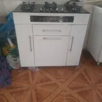 اجاق گاز طرح  جدید  ام دی اف سفید