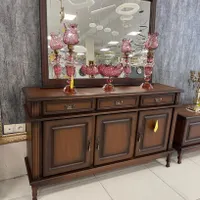 اینه کنسول مدل ۱۲۰ سه کشو سه درب|بوفه، ویترین، کنسول|اندیشه, |دیوار