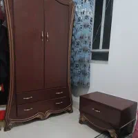 سرویس خواب تخت و کمد میز ارایش پاتختی|تخت و سرویس خواب|شیراز, شهرک مهرگان|دیوار