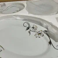 سرویس چینی مرجان ۵۴ پارچه ۶ نفره، نو و پلمپ