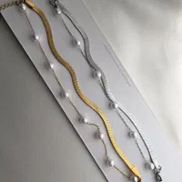 گردنبند و دستبند ماری استیل رنگ ثابت|بدلیجات|قم, حنیف نژاد|دیوار