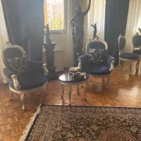 یک دست مبلمان استیل به همراه بوفه|مبلمان خانگی و میز عسلی|تهران, پاسداران|دیوار