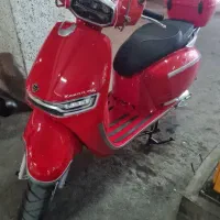 موتور سیکلت کاوان ام جی 150 طرح وسپا