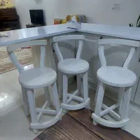 صندلی اپن|میز و صندلی غذاخوری|شیراز, شهرک فرهنگیان|دیوار