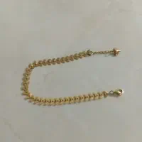 دستبند با آبکاری طلا
