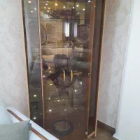 بوفه  چوبی واینه ای