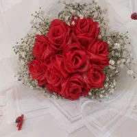 گل روبانی|گل مصنوعی|کازرون, |دیوار