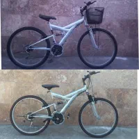 دوچرخه سایز ۲۶ دو کمکه خارجی دنده ای