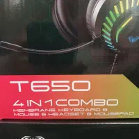 پک گیمینگ موس کیبورد هدست و پد موس aula t650|قطعات و لوازم جانبی رایانه|قم, شهرک مهدیه (مدرس)|دیوار