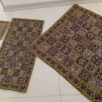 ست چهار تکه ترمه یزد|پرده، رانر، رومیزی|شیراز, نصر|دیوار