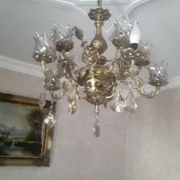 لوستر شیشه ای کریستال|لوستر و چراغ آویز|تهران, کیانشهر|دیوار