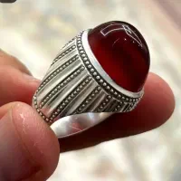 انگشتر نقره دست ساز مردانه