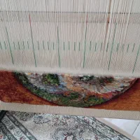 تابلو فرش چله ابریشم|تابلو فرش|تهران, جمهوری|دیوار