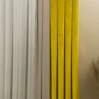 دکورپرده مخمل در حد نو