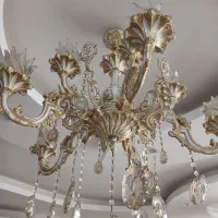 لوستر در حد نو|لوستر و چراغ آویز|اصفهان, گلستان|دیوار