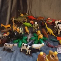 ست حیوانات ۴۱ تیکه در حد نو