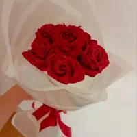 دسته گل ربانی شاین دار|گل مصنوعی|بروجرد, |دیوار