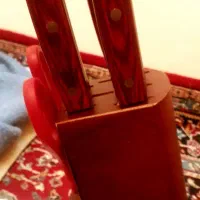 ست ۶ عددی چاقوی لیزری به همراه یک عدد قیچی|ظروف پخت‌وپز|اصفهان, گورت|دیوار