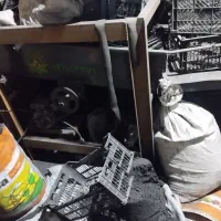 دستگاه زغال کبابی|ابزارآلات|بشاریات, |دیوار