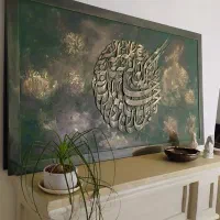 تابلو دکوراتیو پتینه هنر دست ابعاد ۱۴۰در۸۰